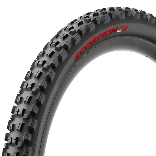 Cubierta SCORPION E-MTB M 27.5X2.60 HyperWall Negro/Rojo - image