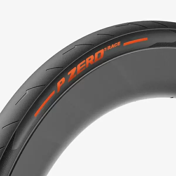Cubierta PZERO Race Made In Italy Plegable Naranja 700x26 #1