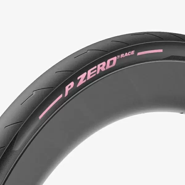 Pneu P Zero Race 700x28 Made in Italy Color Edition Rose #1