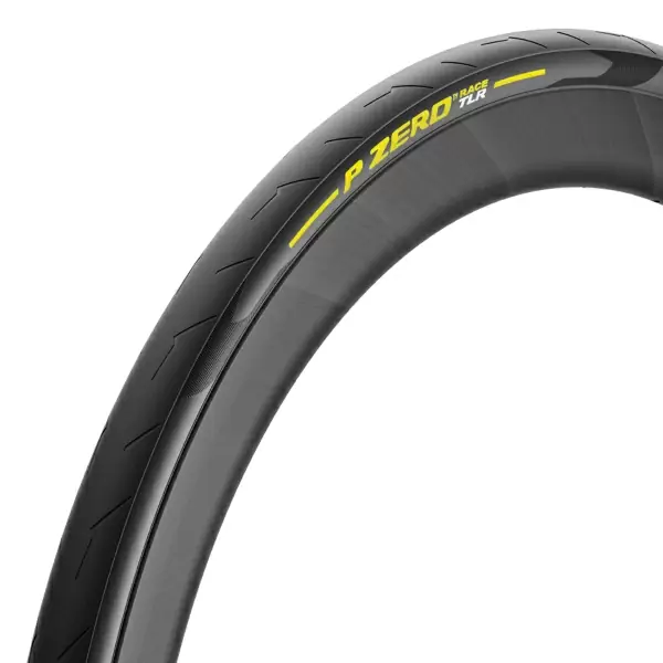 Copertone P ZERO RACE TLR Made in Italy 700x28 giallo SpeedCore - image