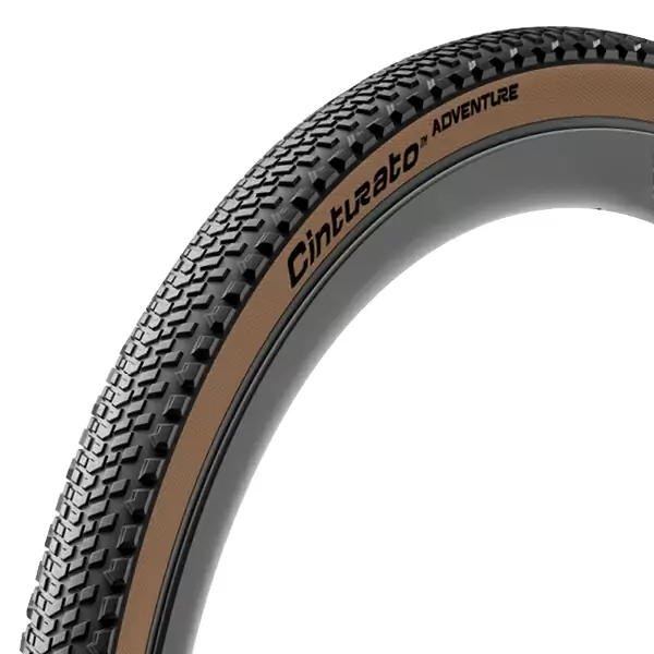 Cubierta gravel CINTURATO ADVENTURE 700X35 Techwall Negro/Para - image