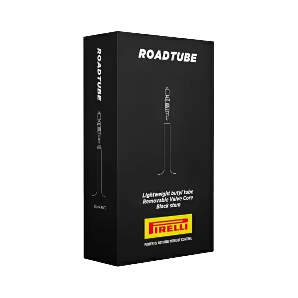 RoadTUBE 700x23/30 Tube Presta Valve 80mm Removable Valve Core #1