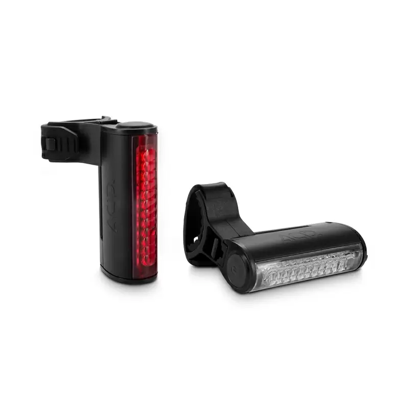 Rechargeable HPA Front + Rear Light Kit Black - image