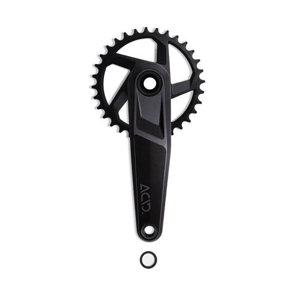 MTB Pro 32T -Kettenlinie 50 mm 12 V 12 V 24 mm schwarz 175 mm