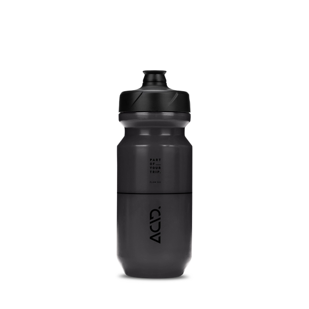 Botella de agua Bottle Flow 500 Negro