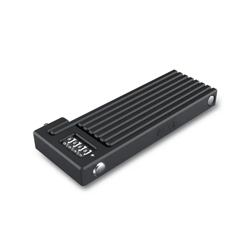 Lucchetto Snodato A Combinazione RIGID PURE C100 Nero - image