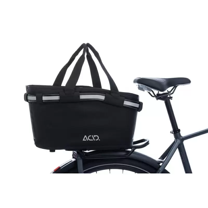 Bolsa Portaequipaje Trasera Cesta CITY 20 RILink Negro #1
