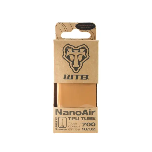 Nanoir TPU 700x18/32 Válvula França 48 mm preto para (bronzeado) - image