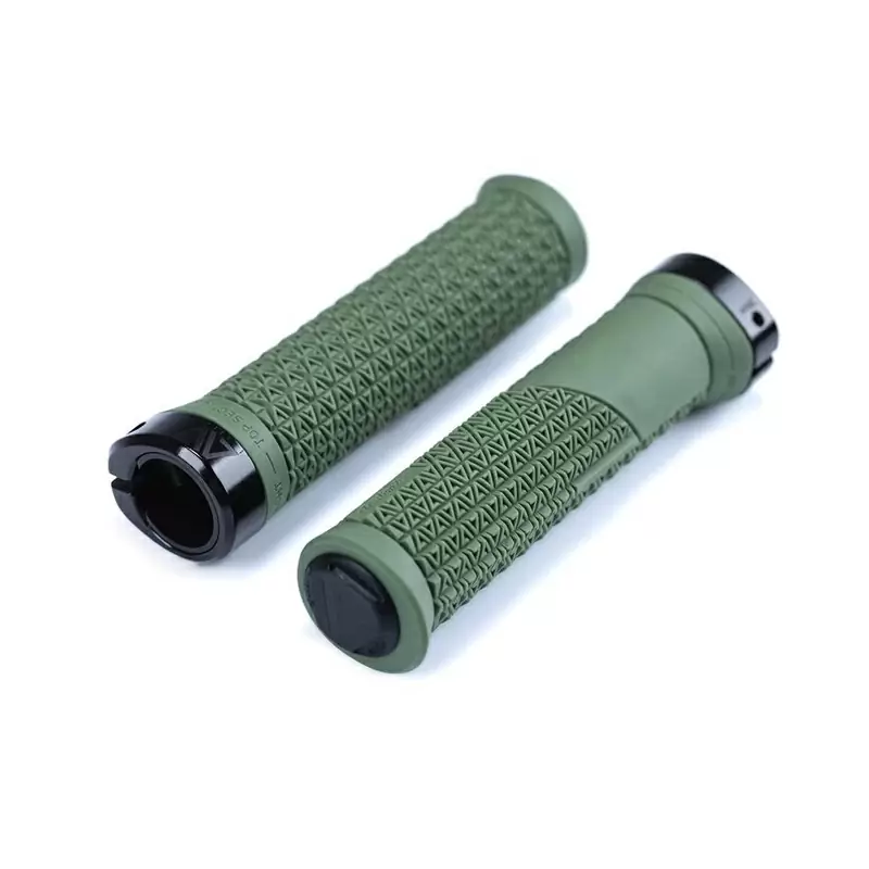 Par de Punhos MTB Icon Pro 140mm Verde #1
