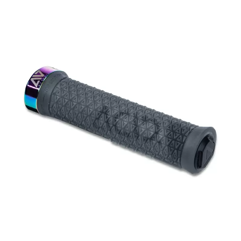 Par de punhos MTB Icon Pro 140 mm preto/arco-íris #3