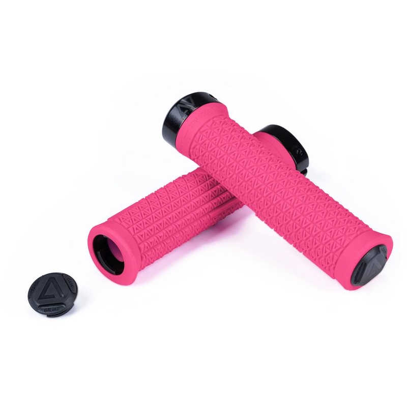 Pair of Icon Pro 140mm MTB Grips Pink