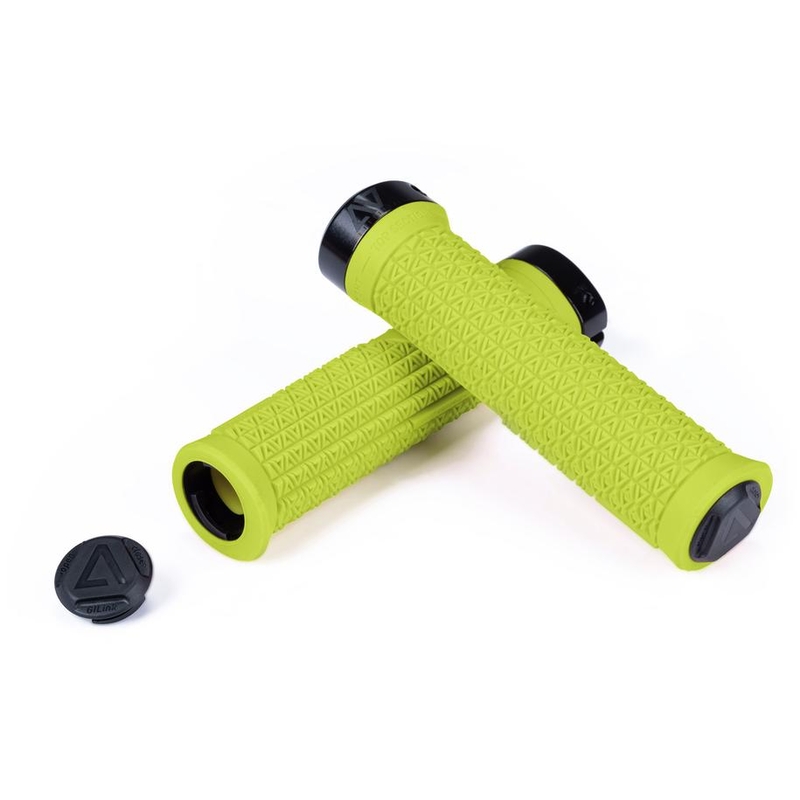Pair of Icon Pro 140mm MTB Grips Yellow