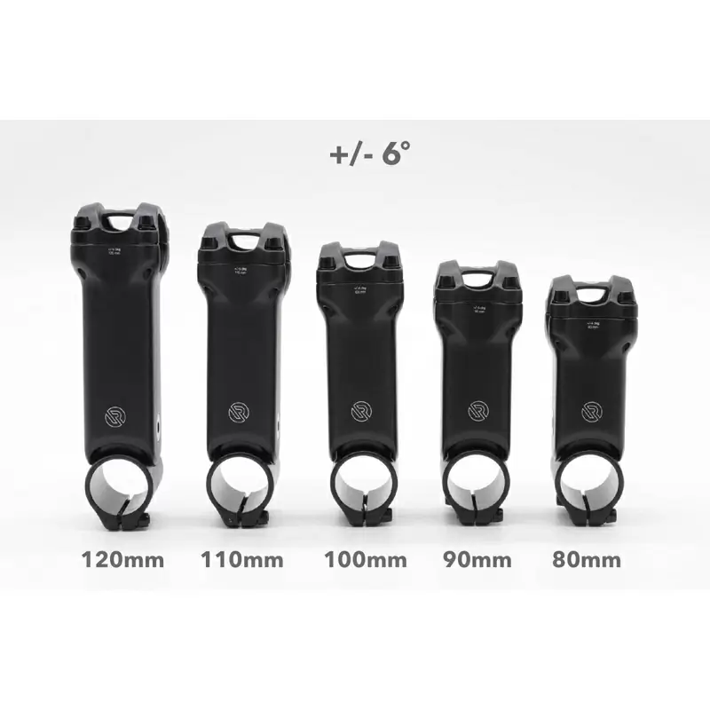 Attacco Manubrio ShockStop 110mm 1-1/4’’ 6 Gradi 31,8mm Nero #9