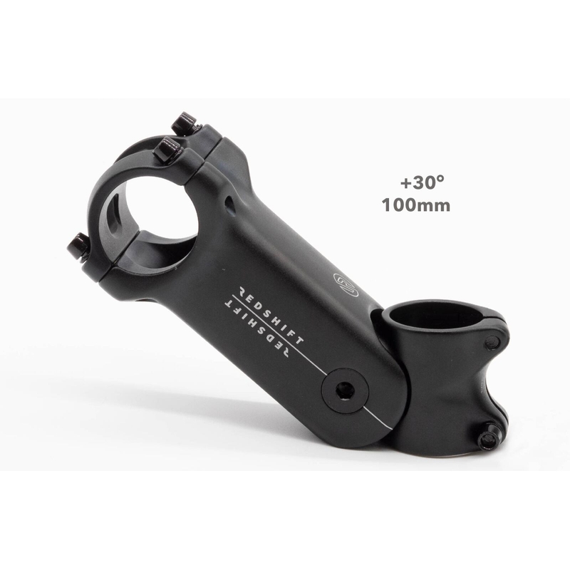Ataque del manillar de blockstop 80mm 1-1/8 ’’ 30 grados 31.8 mm negro
