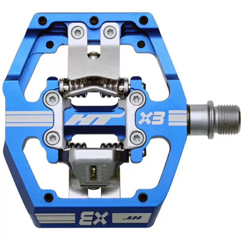 Par de pedal azul HT-X3 - image