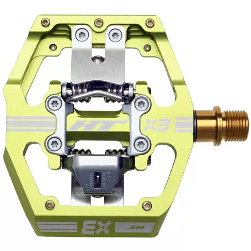 Coppia Pedali HT-X3T Verde - image