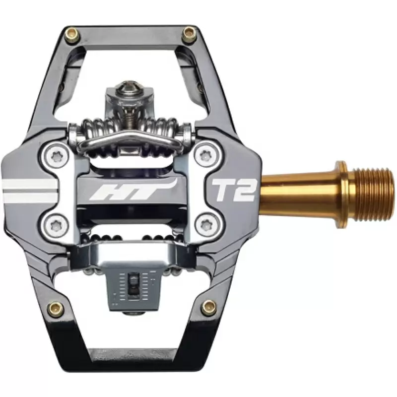 Pedal Par HT-T2 Negro/Gris/Oro - image