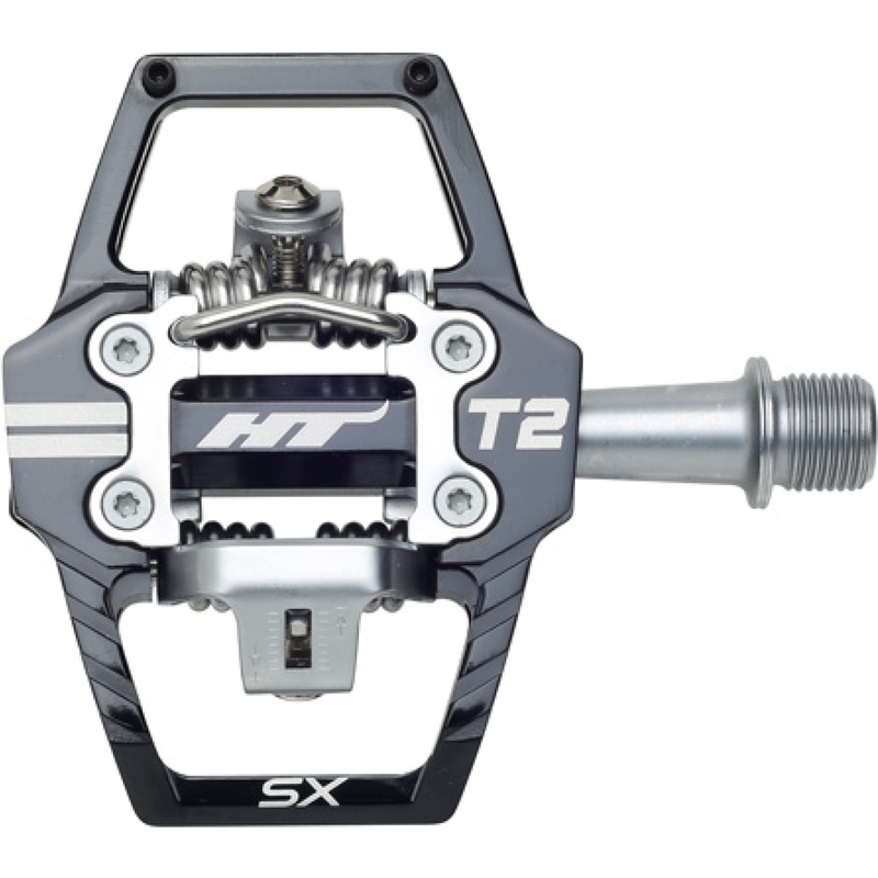 Pareja pedales ht-t2-sx negro/gris