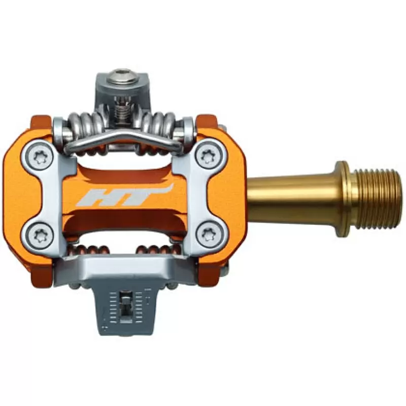 Pedal Par M2 Titanium Orange - image