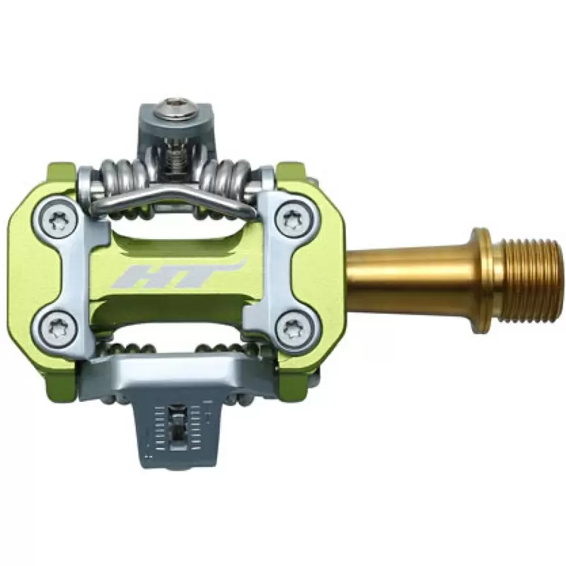 Pedal Par M2 Titanio verde - image