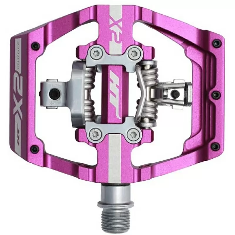 Par de pedal ht-x2 morado - image