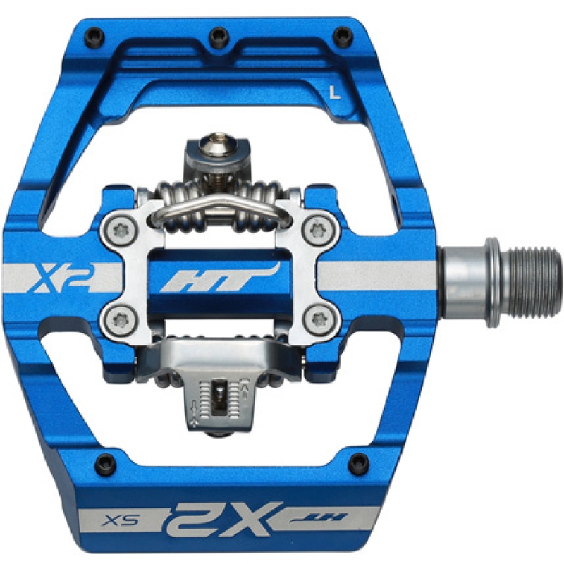 Pareja de pedal azul x2-sx