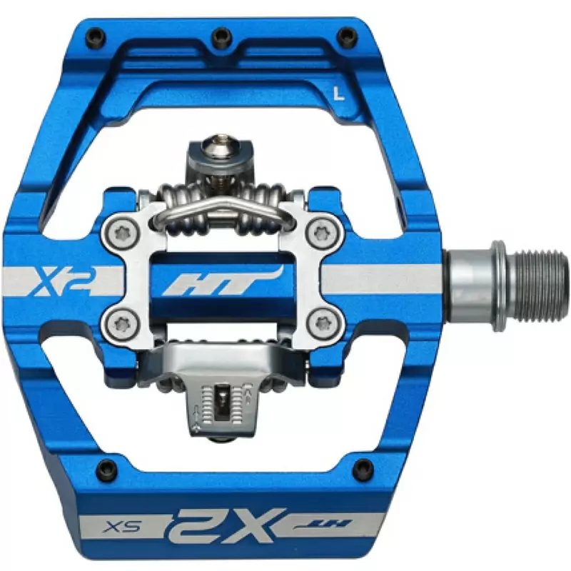 Pareja de pedal azul x2-sx - image