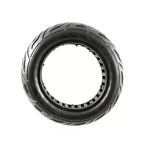Pneu scooter électrique 10 x 27 70/65-65 solide noir - image
