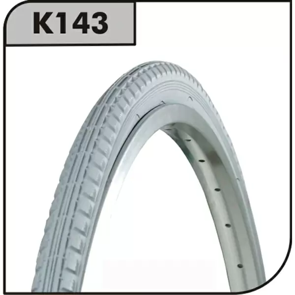 Wheelchair Tire K143 24x1-3/8'' Wire grey #1