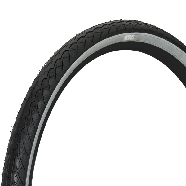 Copertone SA206 CITY 20X1.75 nero bianco rigido