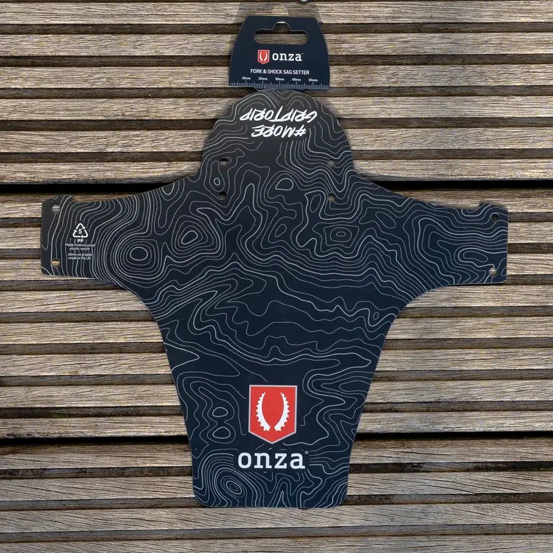 MTB Kotflügel aus recyceltem Kunststoff Schwarz - image