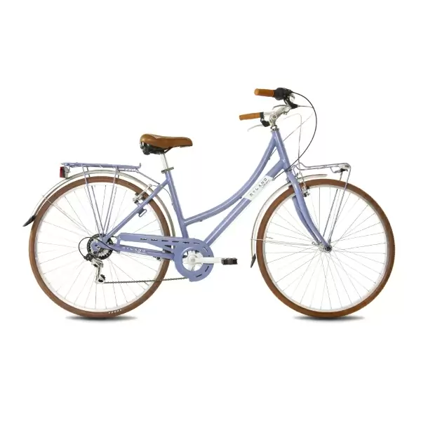 Corso 28.3 Bici City Donna 28'' 7V Alluminio Azzurro Taglia M - image