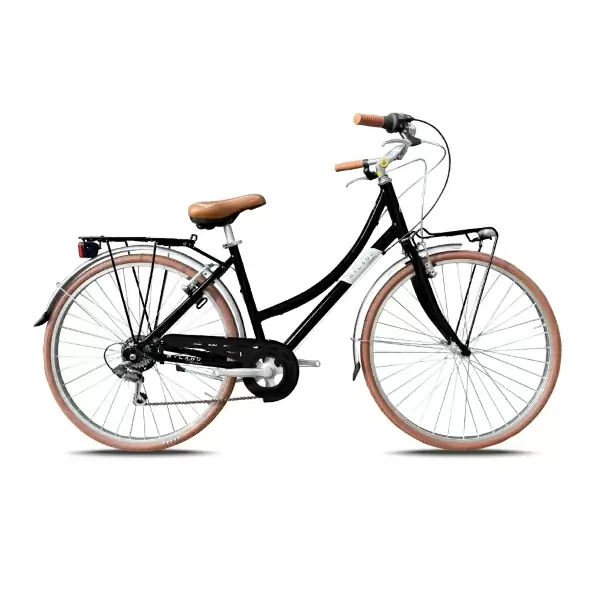 Corso 28.3 Women's City Bike 28'' 6S Steel Black Size M - image