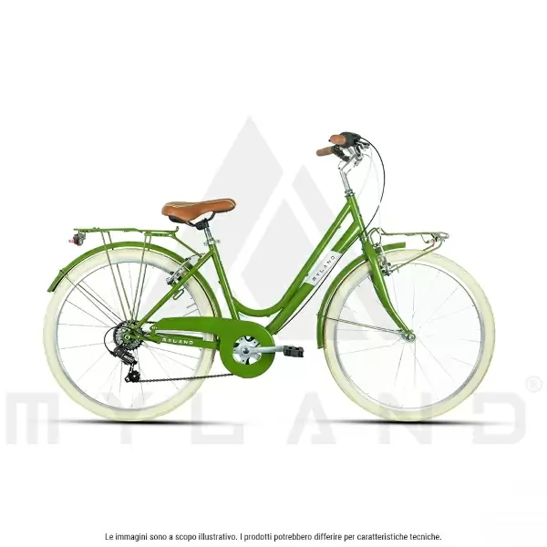 City Bike DOSSO 26.1 26'' 6v Donna Verde Taglia M #1