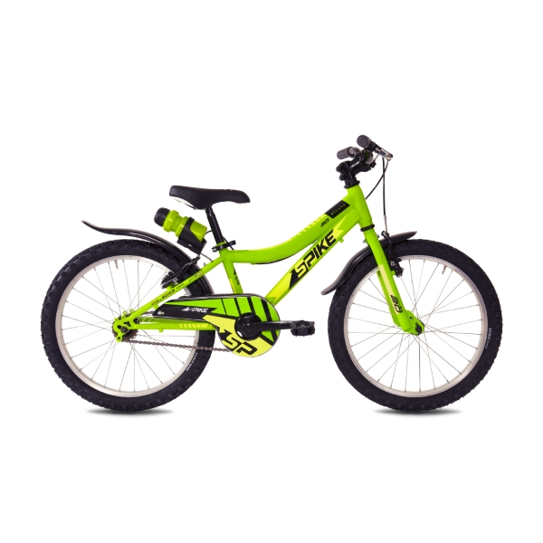 Spike 20 Bici City Bimbo 20'' 1V Acciaio Verde 6-8 Anni