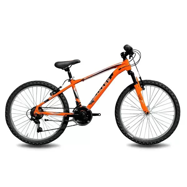 Children's MTB Bike 10-13 Years 27.5'' 6-Speed Orange - image