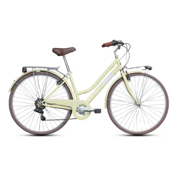 Dosso 28.1 Women's City Bike 28'' 7S Steel Cream Size S - image