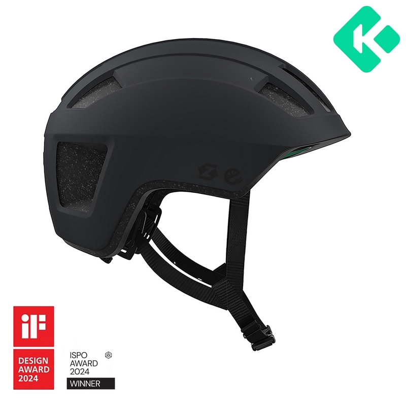 Casque Urban Vert KinetiCore Gris Mat Onyx Taille S/M (50-56 cm)