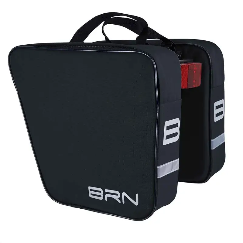 Paire de sacoches arrière Classic Noir - image