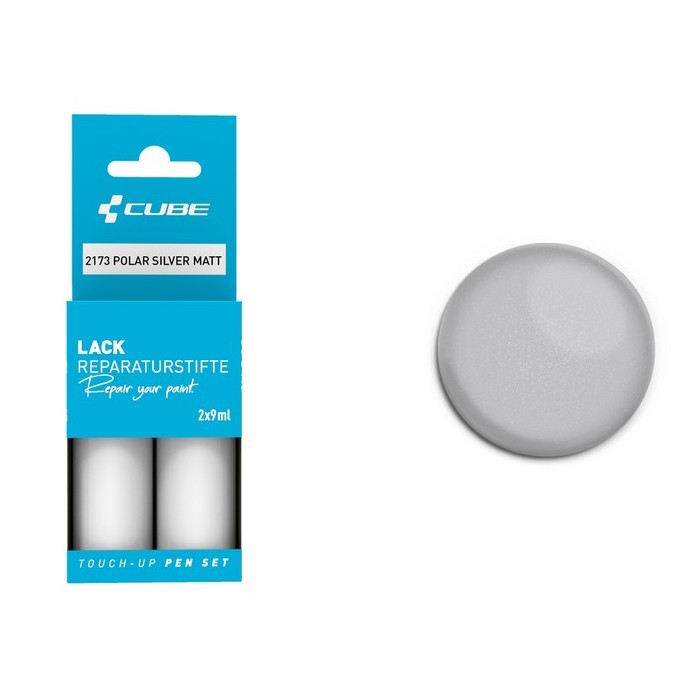 Pen para retoque Polar Silver Matt 2173 Pintura plateada