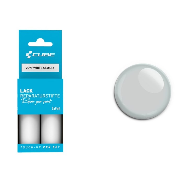 Pen for retouching paint White glossy 2299 white