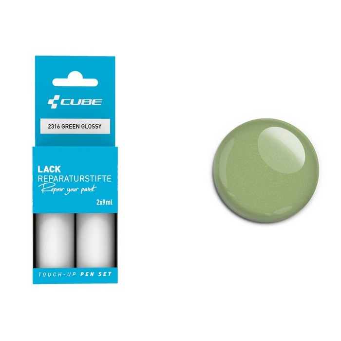 GREEN glossy retouch paints 2316