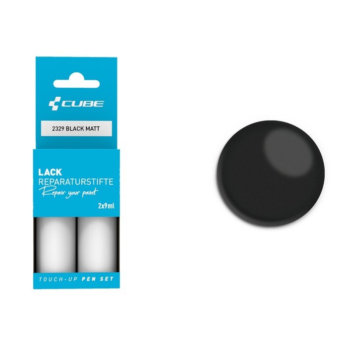 Peinture de retouche NOIR mat 2329