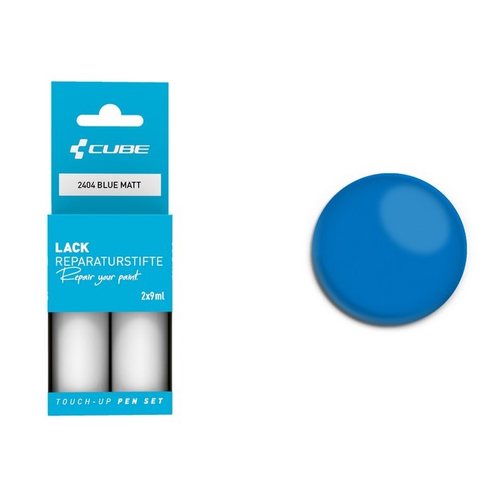 Tintas de retoque AZUL mate 2404