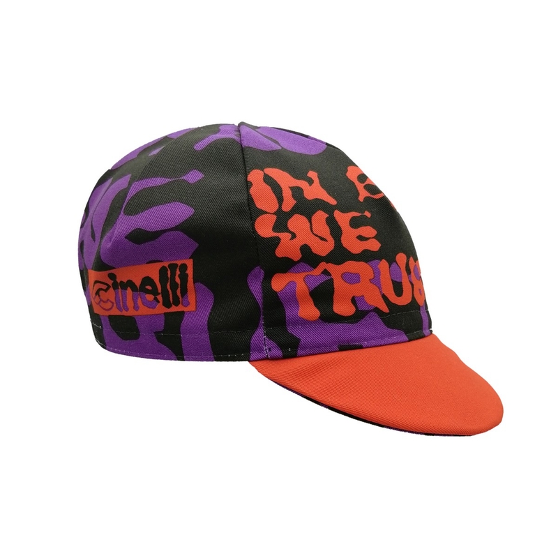 Boné In-Bike-We-Trust Laranja