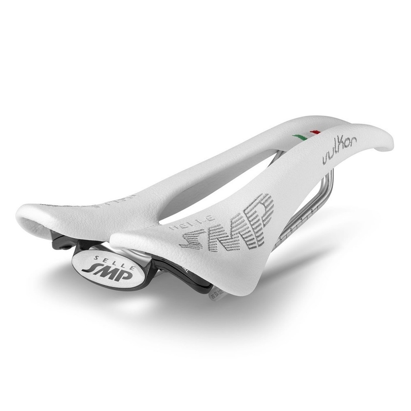 Vulkor Carbon Sattel 136 x 266 mm Weiß