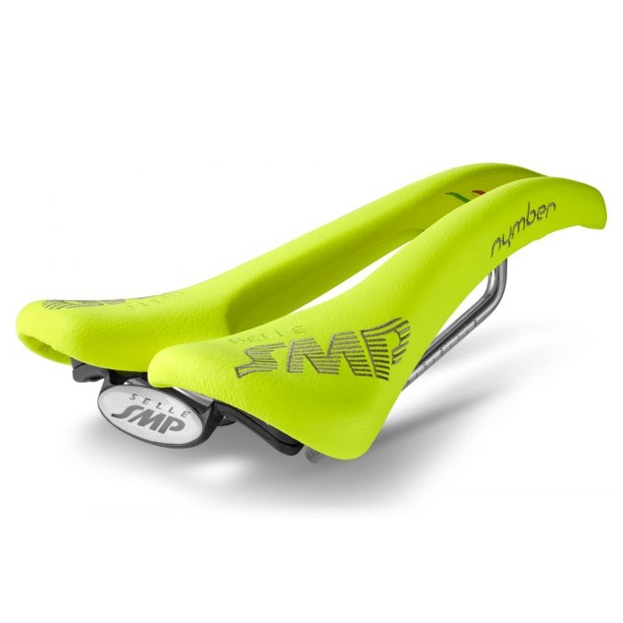 Nymber Carbon Saddle 139 x 267mm Fluo Yellow