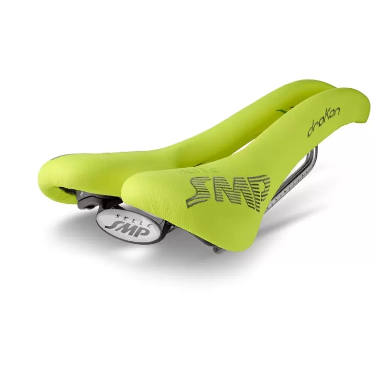 Sillín Drakon Carbon 139 x 276 mm Amarillo Fluo - image