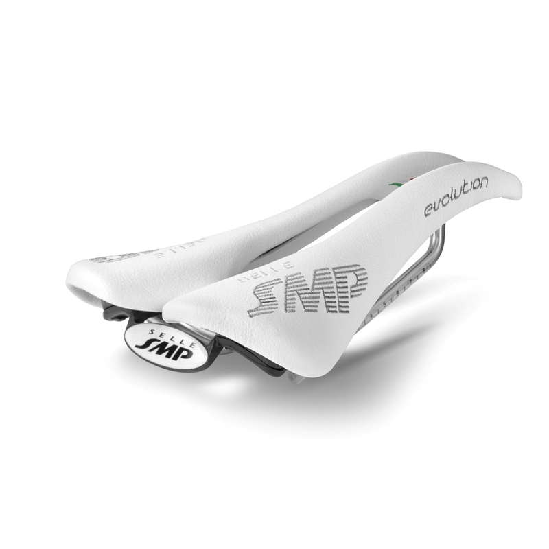 Evolution Carbon Saddle 129 x 266mm White