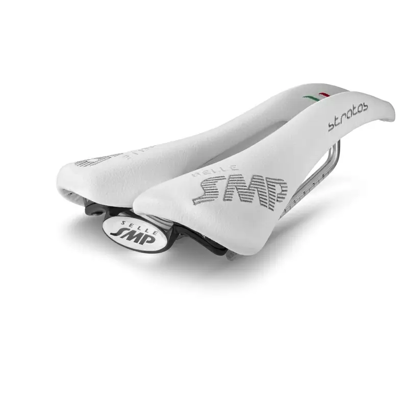 Sillín Stratos Carbono 131 x 266mm Blanco - image